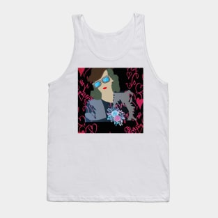 Copia de She is Athena and she is a free woman, she dresses with different patterns and color motifs Tank Top